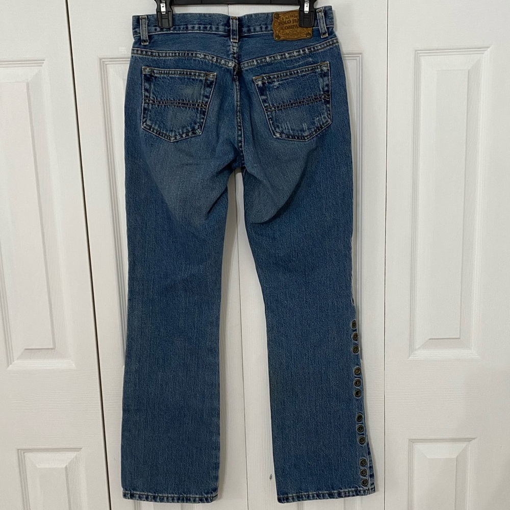 POLO JEANS | Bootcut Grommets Jeans 4 Ralph Lauren - Picture 5 of 11